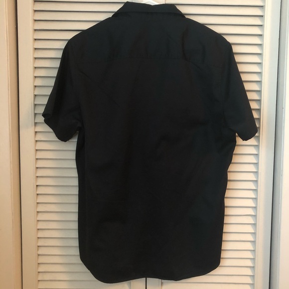 Calvin Klein Men’s Black Button Down Shirt, Medium - Picture 3 of 4
